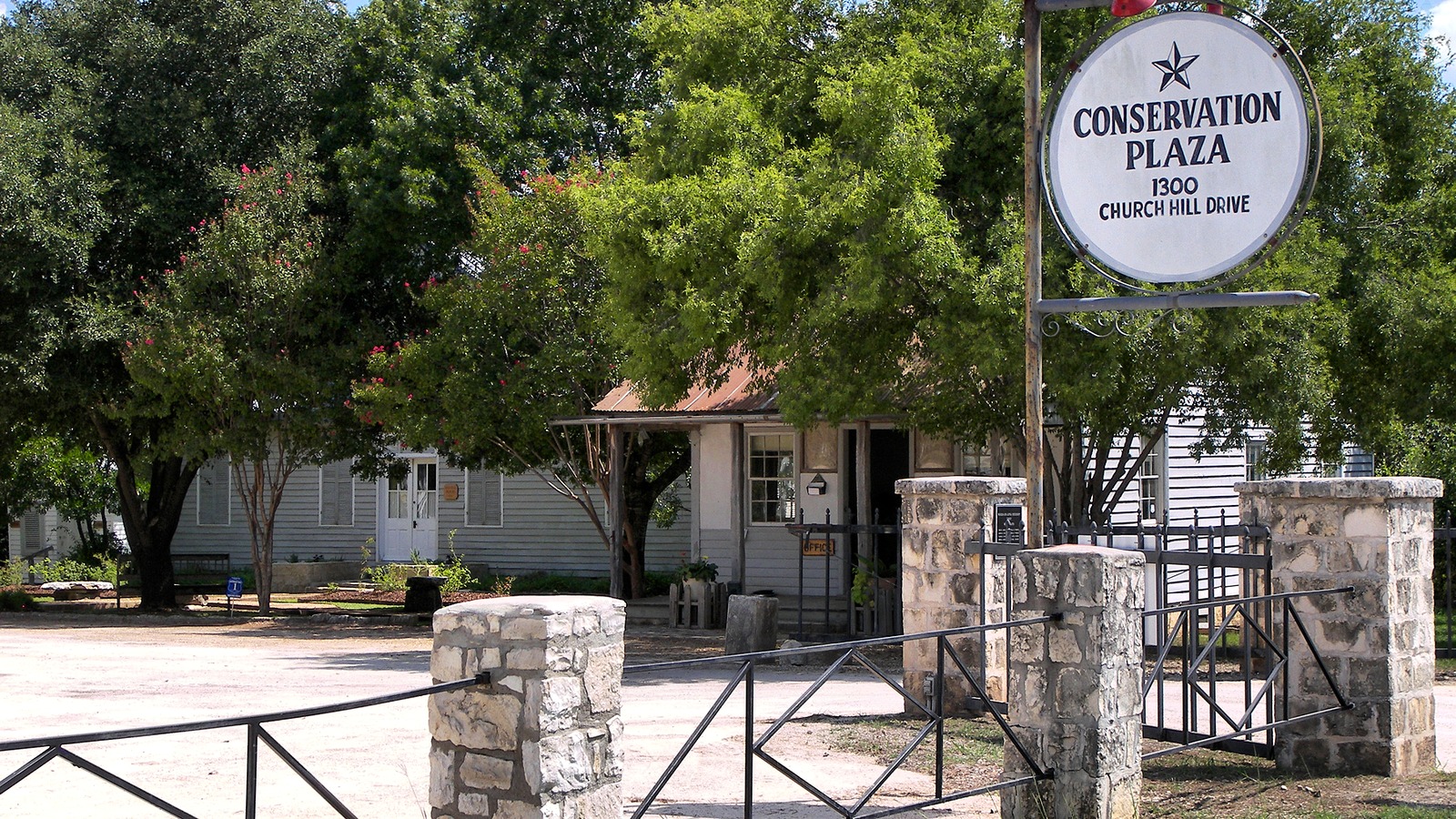 Historic buildings at Heritage Village in New Braunfels