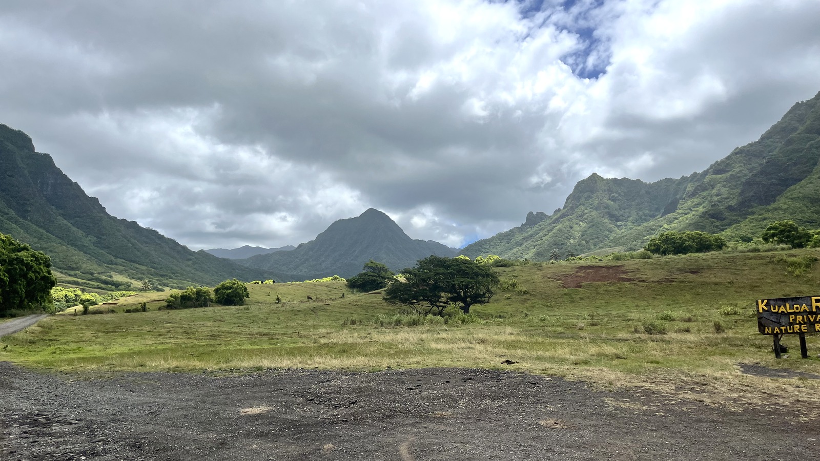 Kualoa Ranch valley landscape