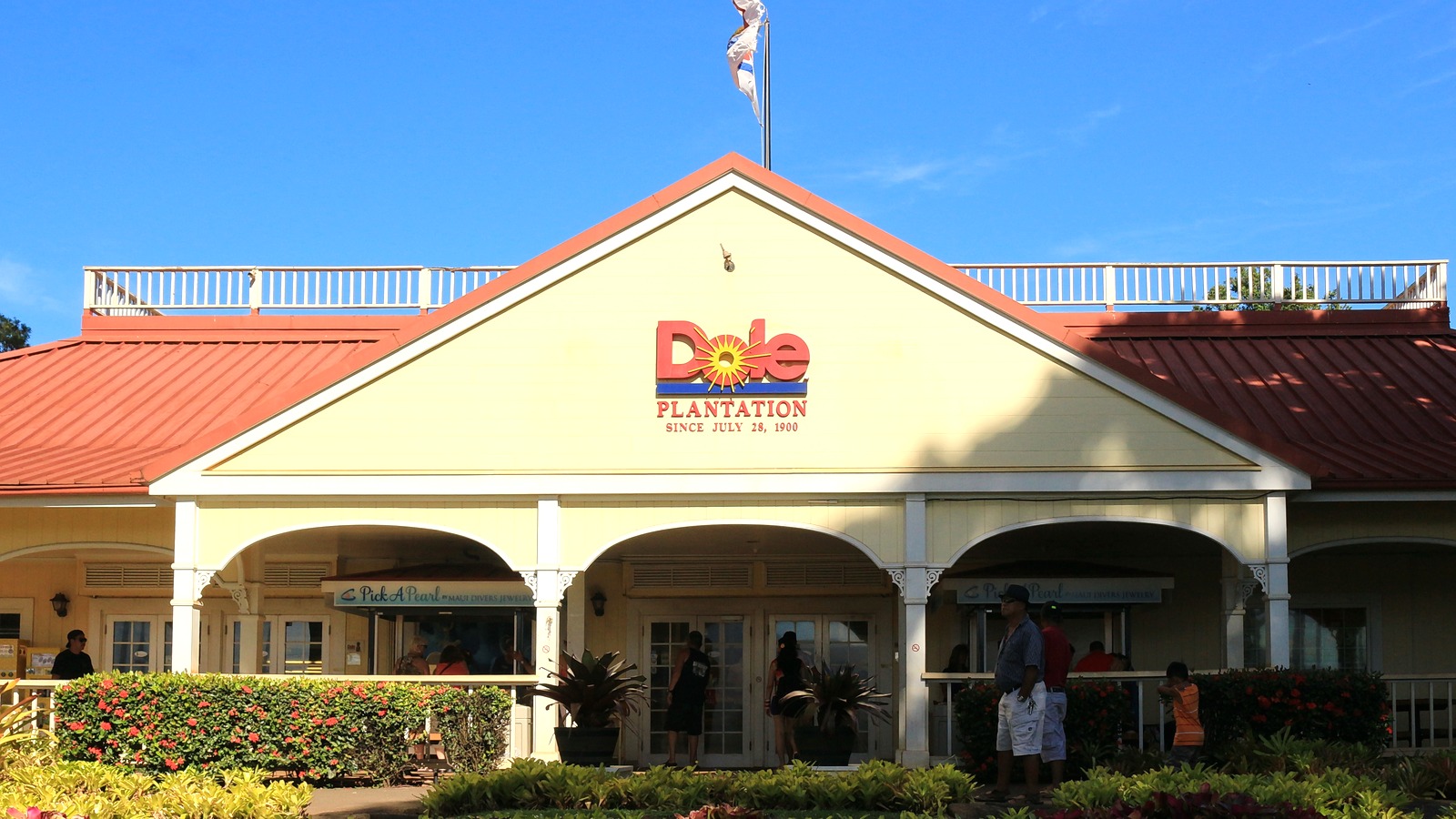 Dole Plantation entrance
