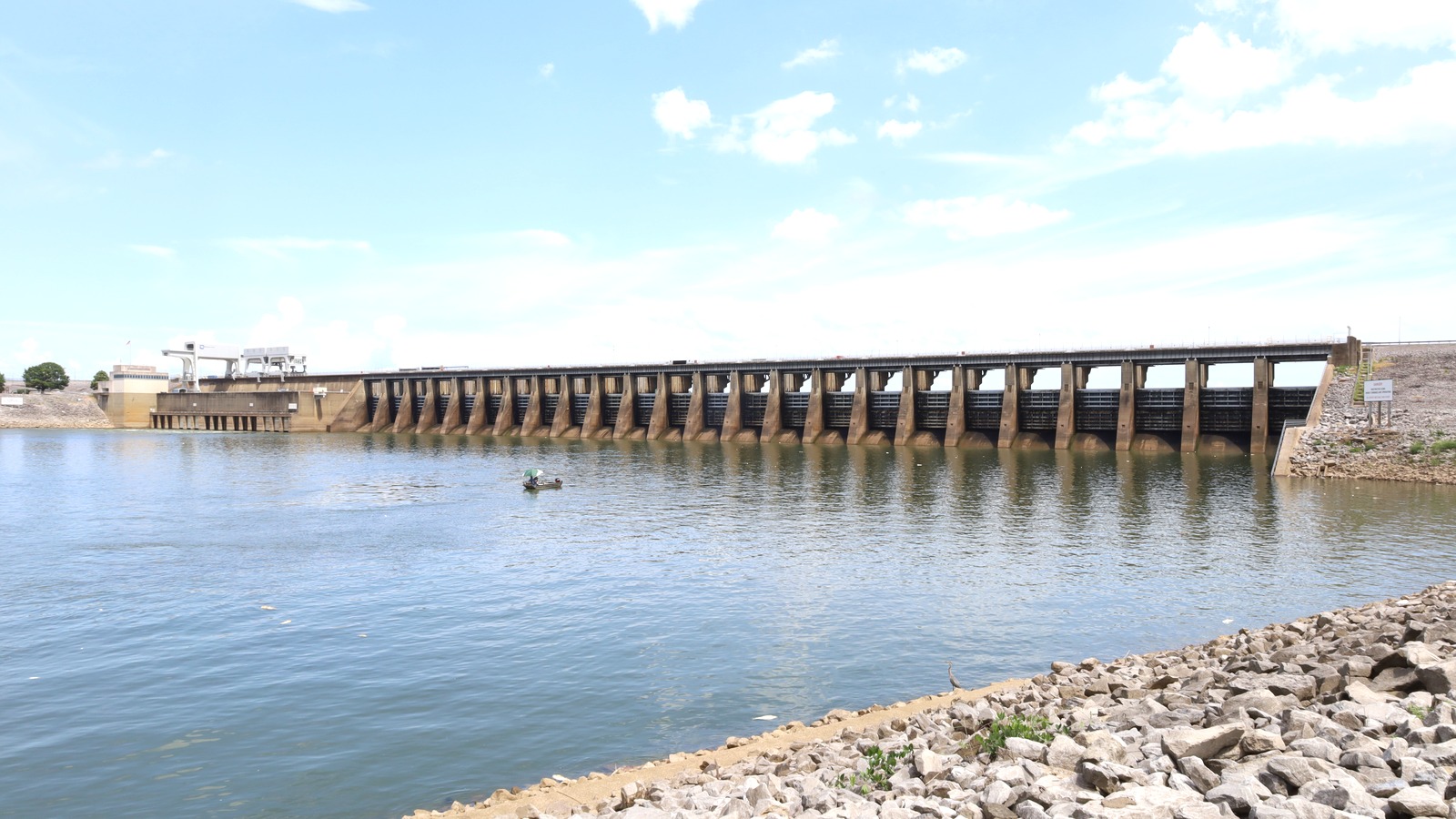Kentucky Dam across the Tennessee River