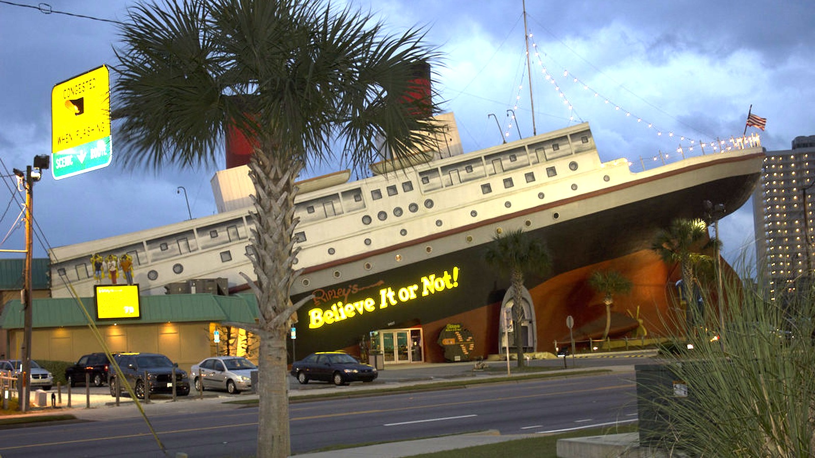 Ship-shaped Ripley's Believe It or Not museum in Panama City Beach