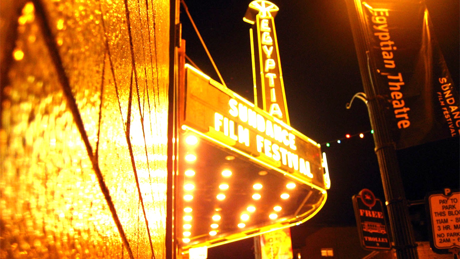 Egyptian Theatre on Main Street in Park City