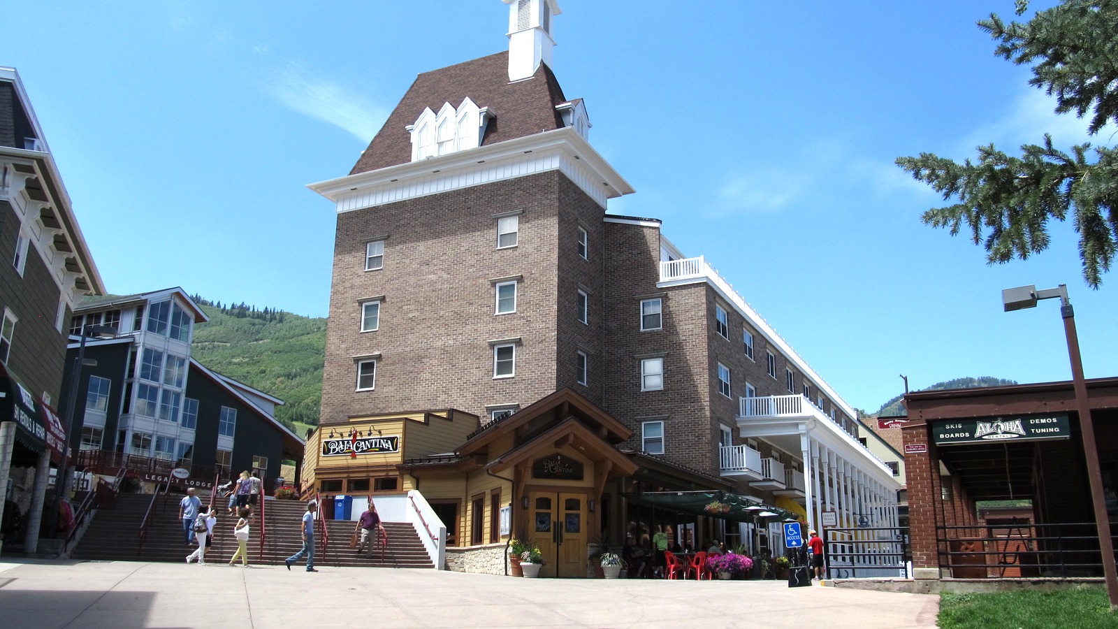 Ski slopes at Park City Mountain