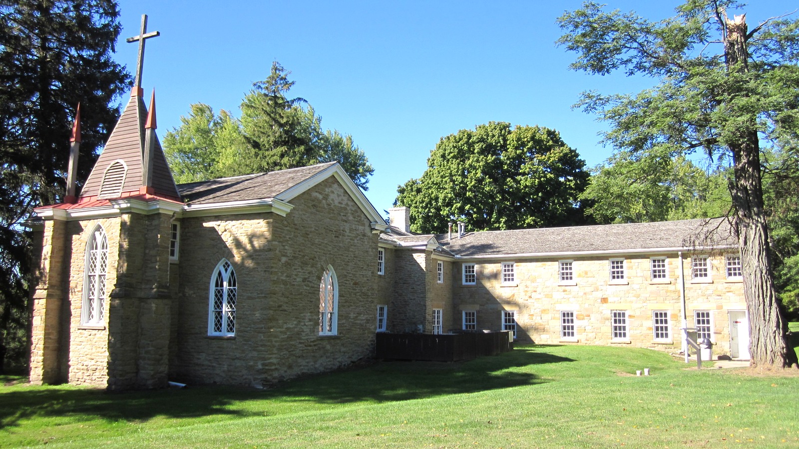 Historic Jubilee College building