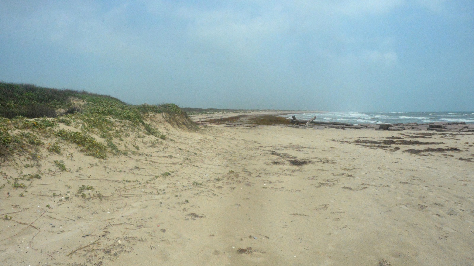 Beach at Mustang Island State Park