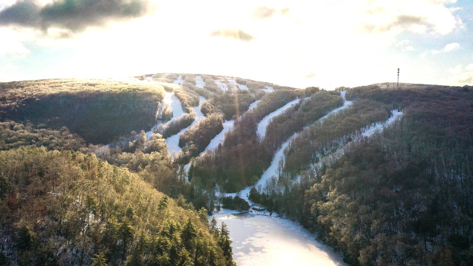 Montage Mountain above Scranton