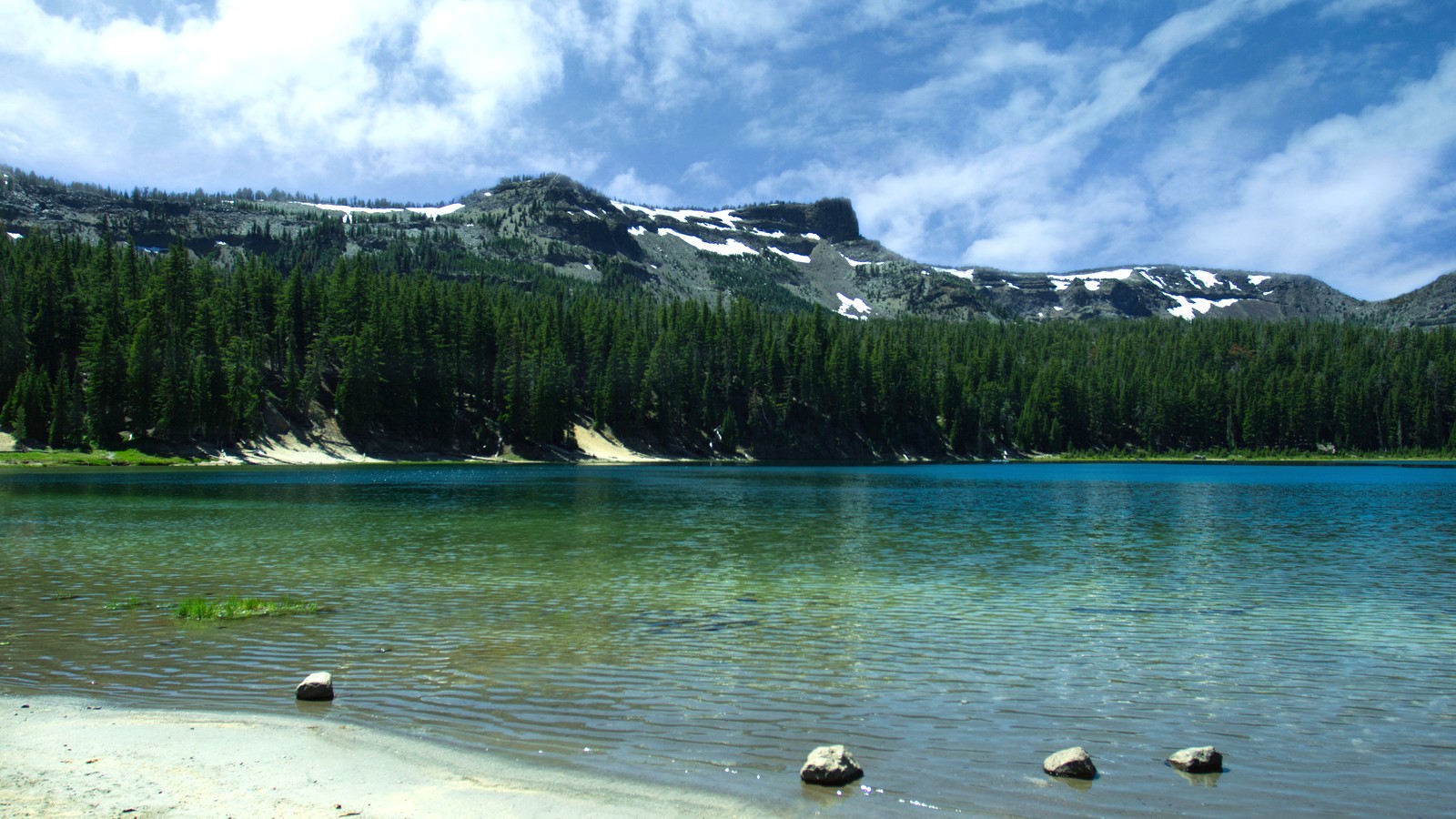 Alpine Three Creek Lake near Sisters