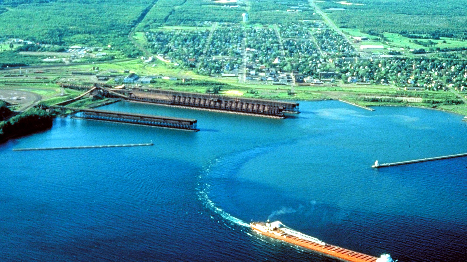 Visitor view in Two Harbors, Minnesota