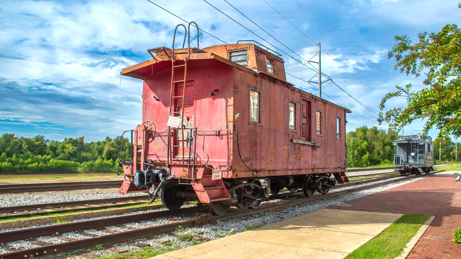 Restored Old Depot Museum building in Vicksburg