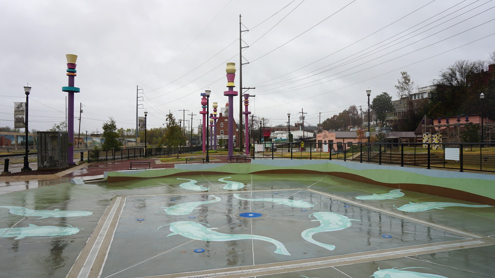 Colorful Catfish Row Children’s Art Park