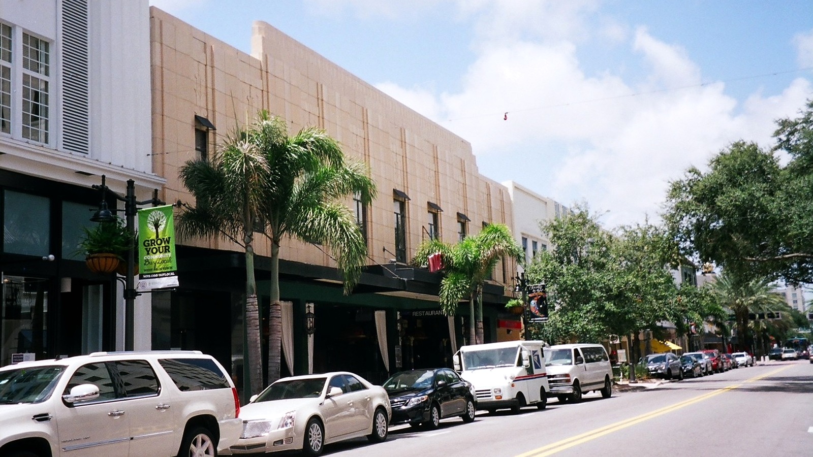 Clematis Street in downtown West Palm Beach