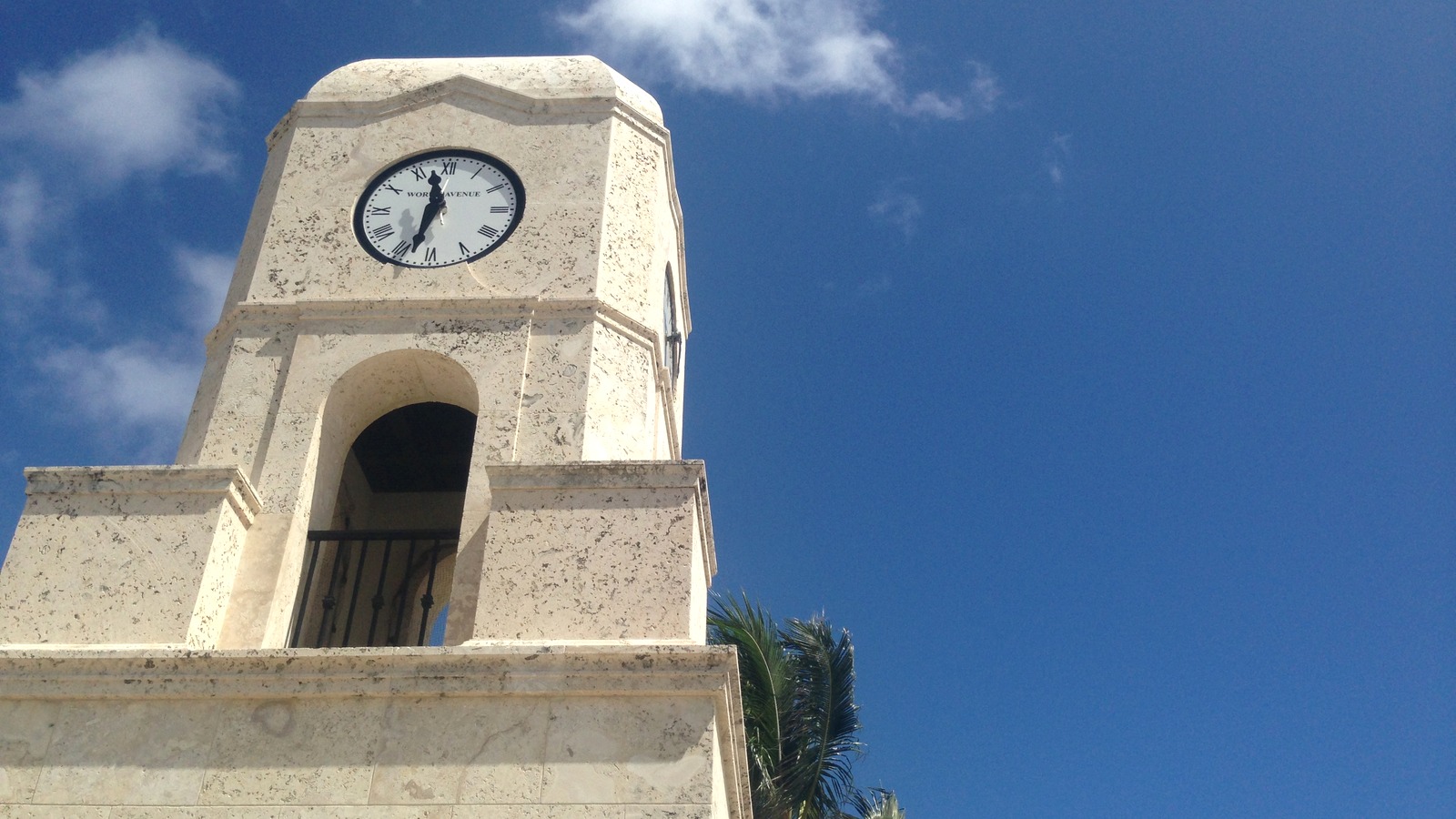 Worth Avenue clock tower in Palm Beach