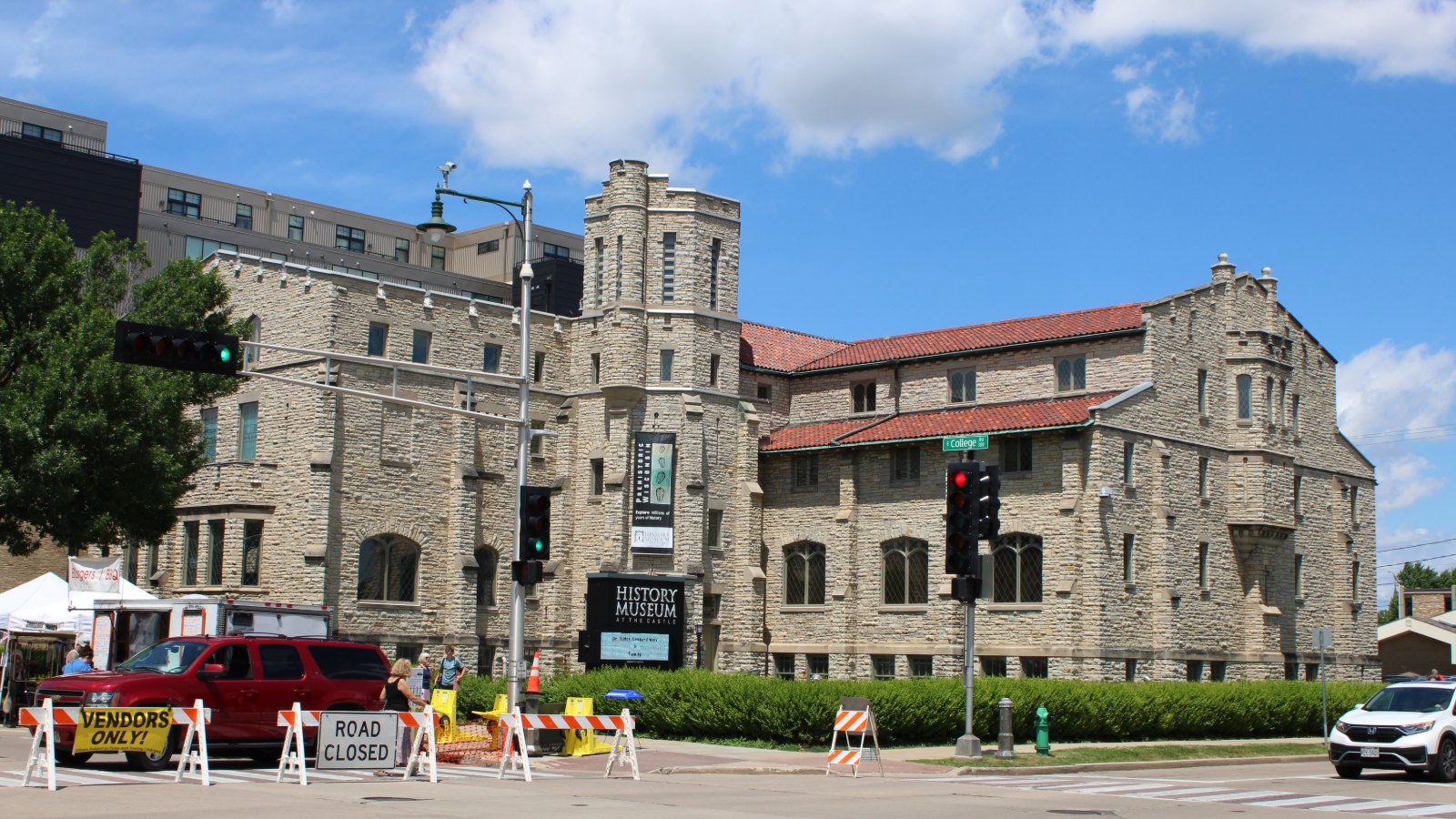 The History Museum at the Castle, the former Masonic Temple on East College Avenue in downtown Appleton