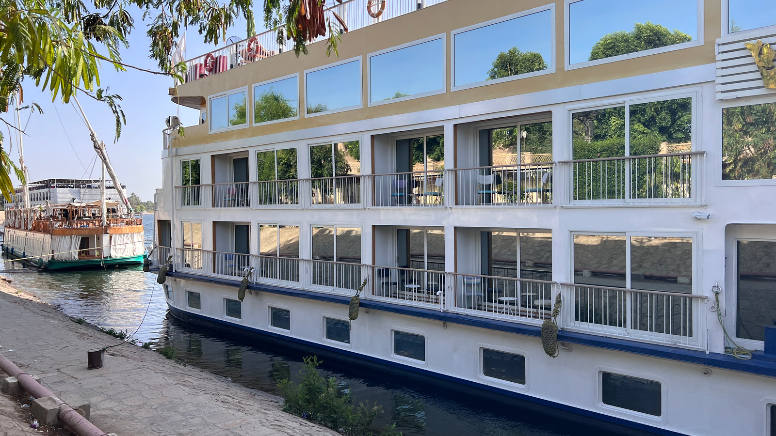 AmaWaterways AmaDahlia river ship on the Nile