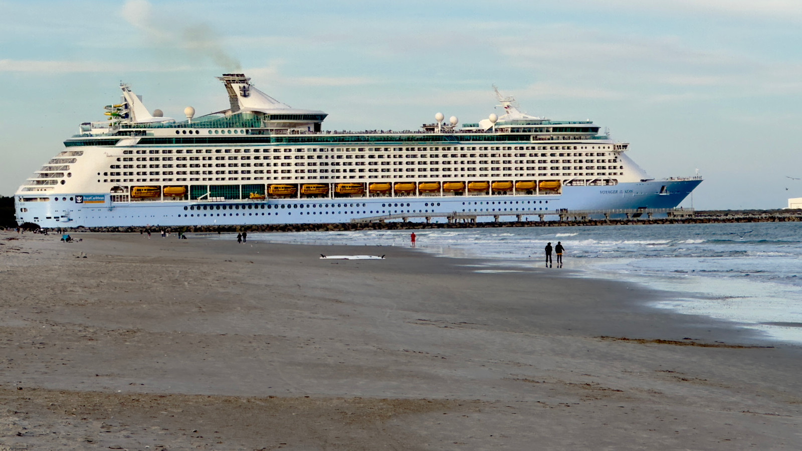 Voyager of the Seas near Cape Canaveral
