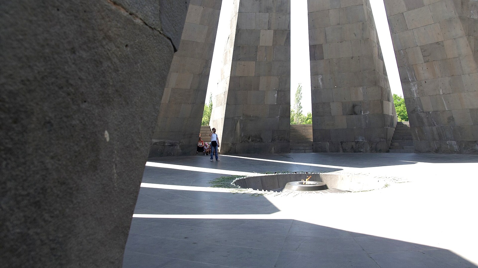 Armenian Genocide Museum and memorial complex in Yerevan