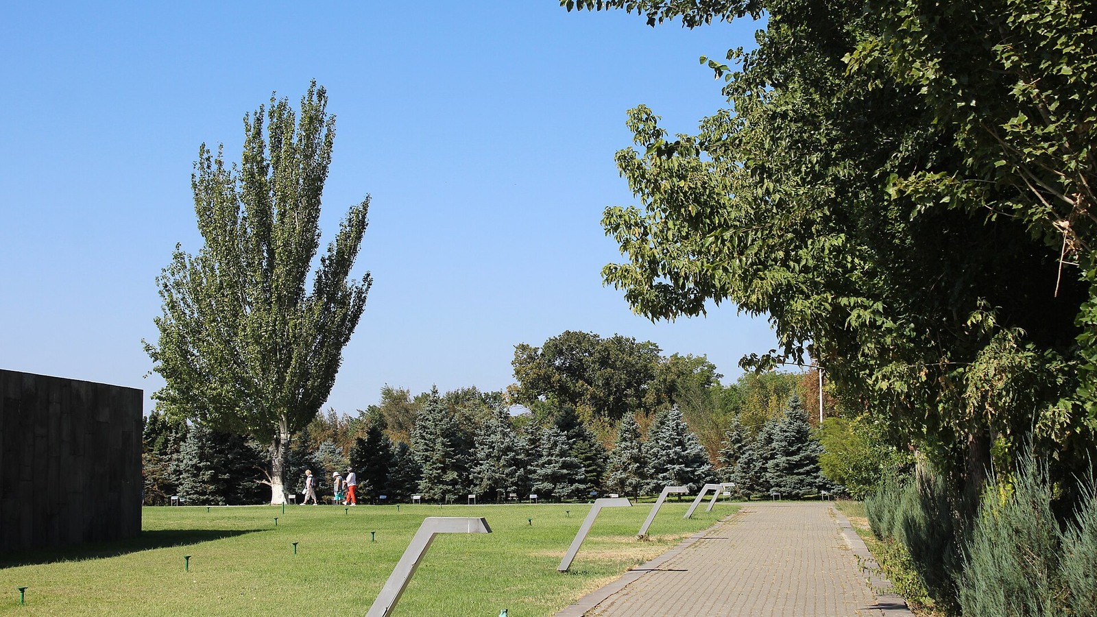 Tsitsernakaberd Armenian Genocide memorial complex in Yerevan