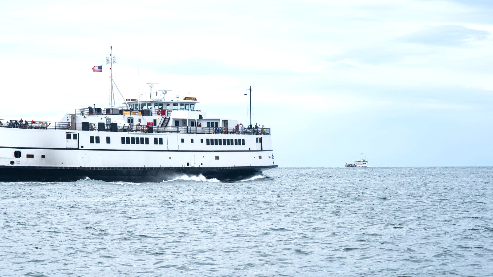 Steamship Authority ferries serving Martha's Vineyard from Woods Hole