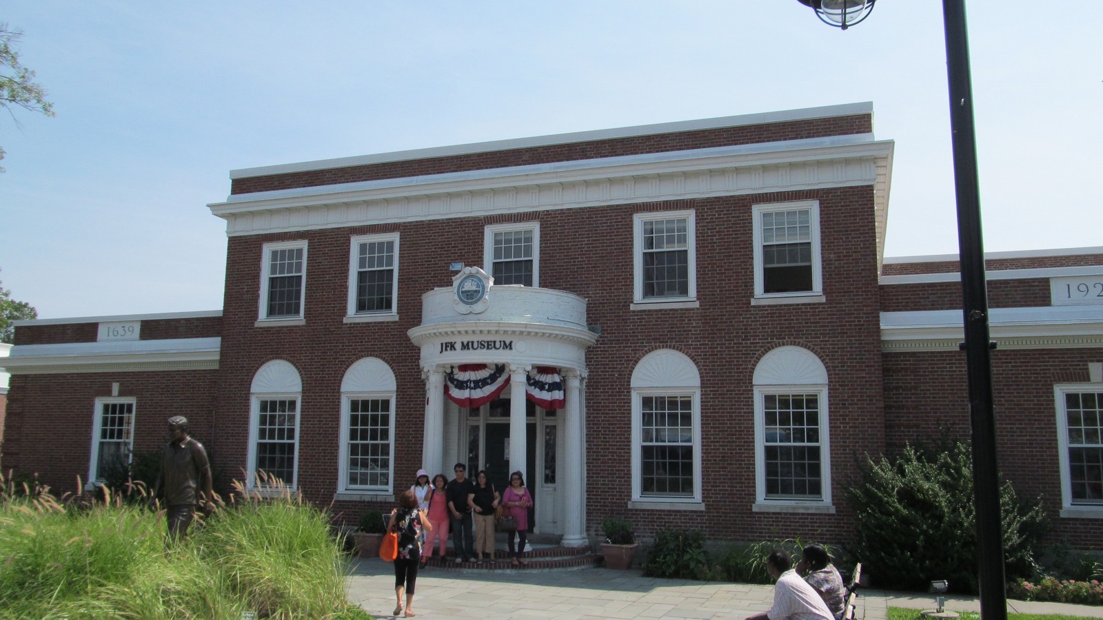 John F. Kennedy Hyannis Museum entrance in Hyannis