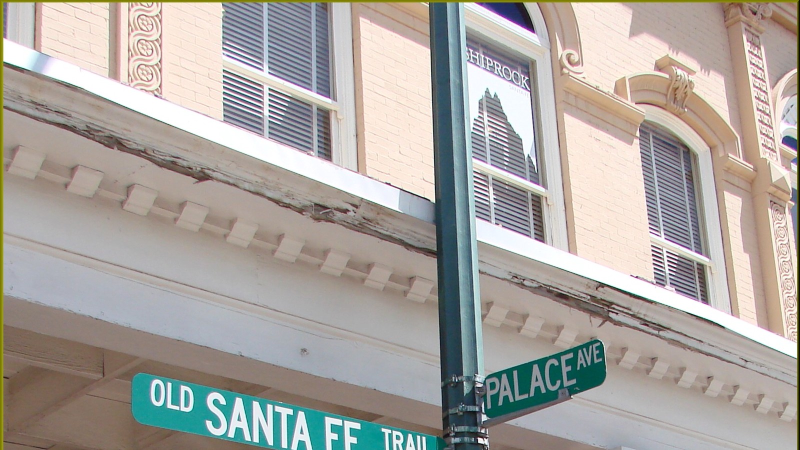 The Plaza de Santa Fe, New Mexico