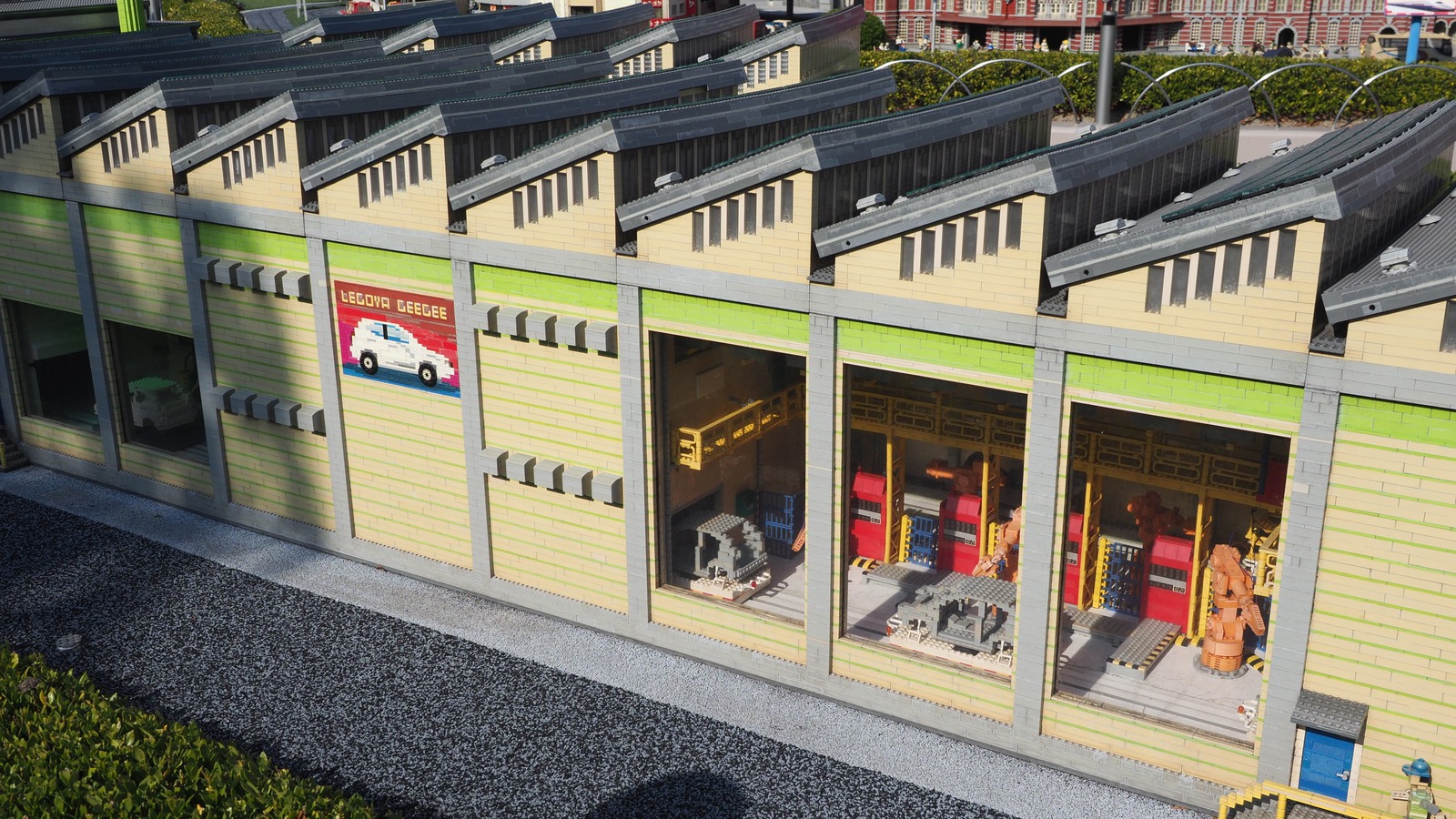 Daytime Miniland model at LEGOLAND Japan in November 2023, shown as park context rather than Halloween Night imagery