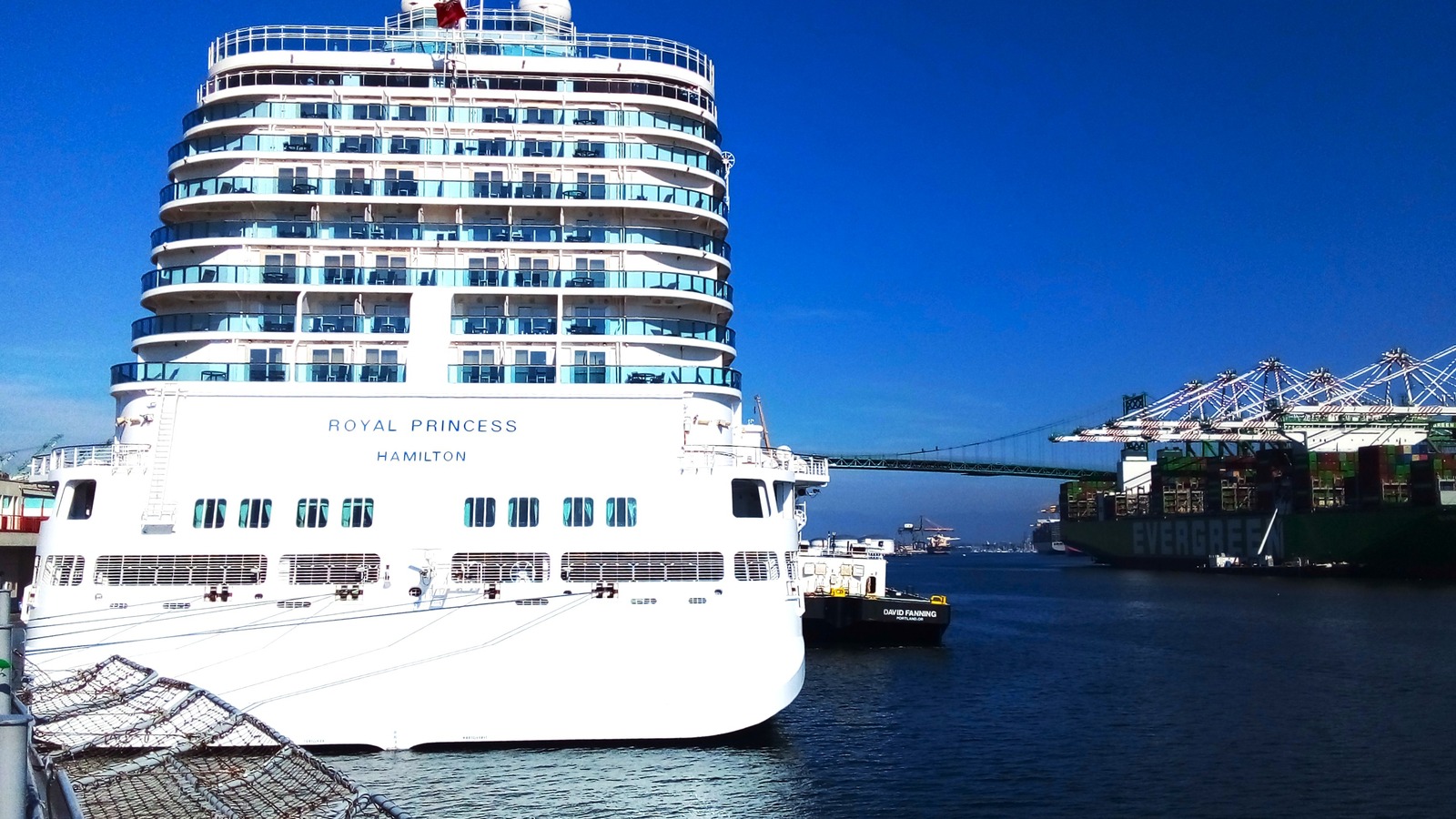 Royal Princess docked at the World Cruise Center in San Pedro in a 2025 file photograph