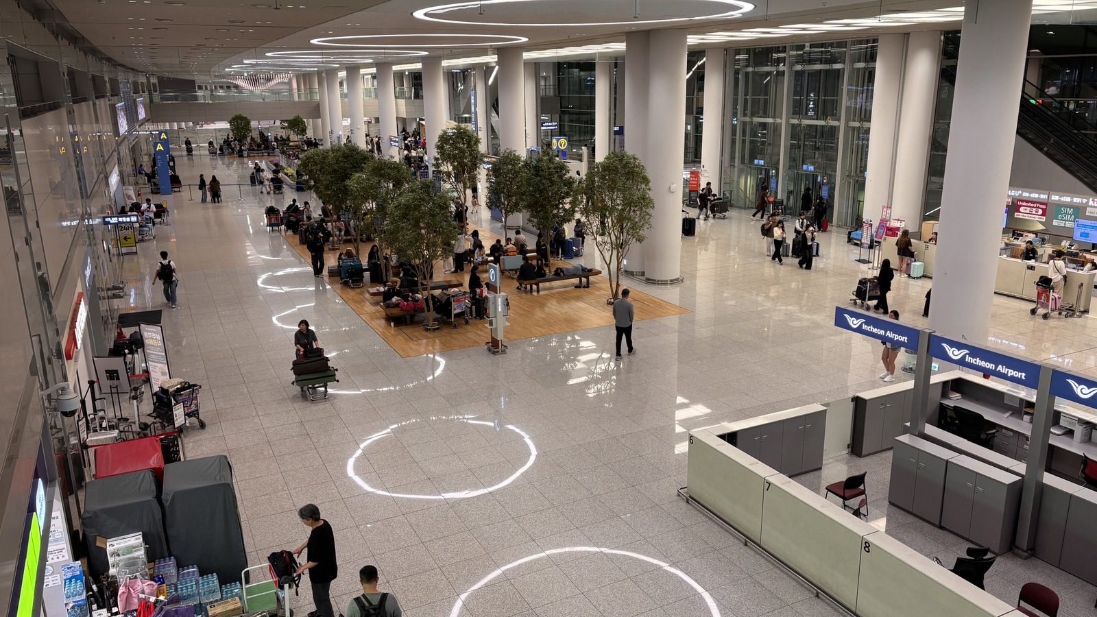 Incheon International Airport Terminal 2 departure hall