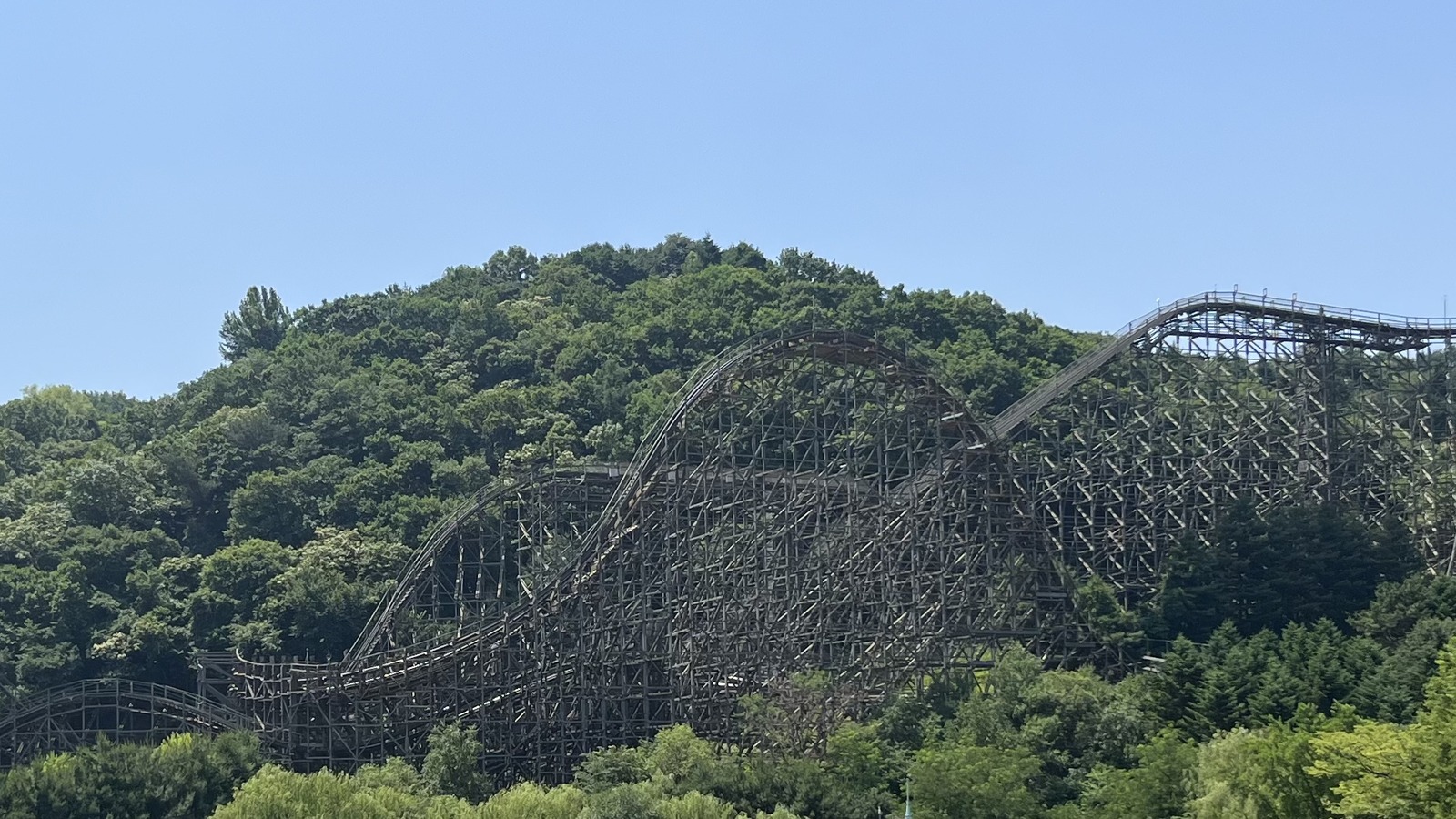 T Express at Everland in June 2024; park context, not Blood City Zero or Monimo Rush