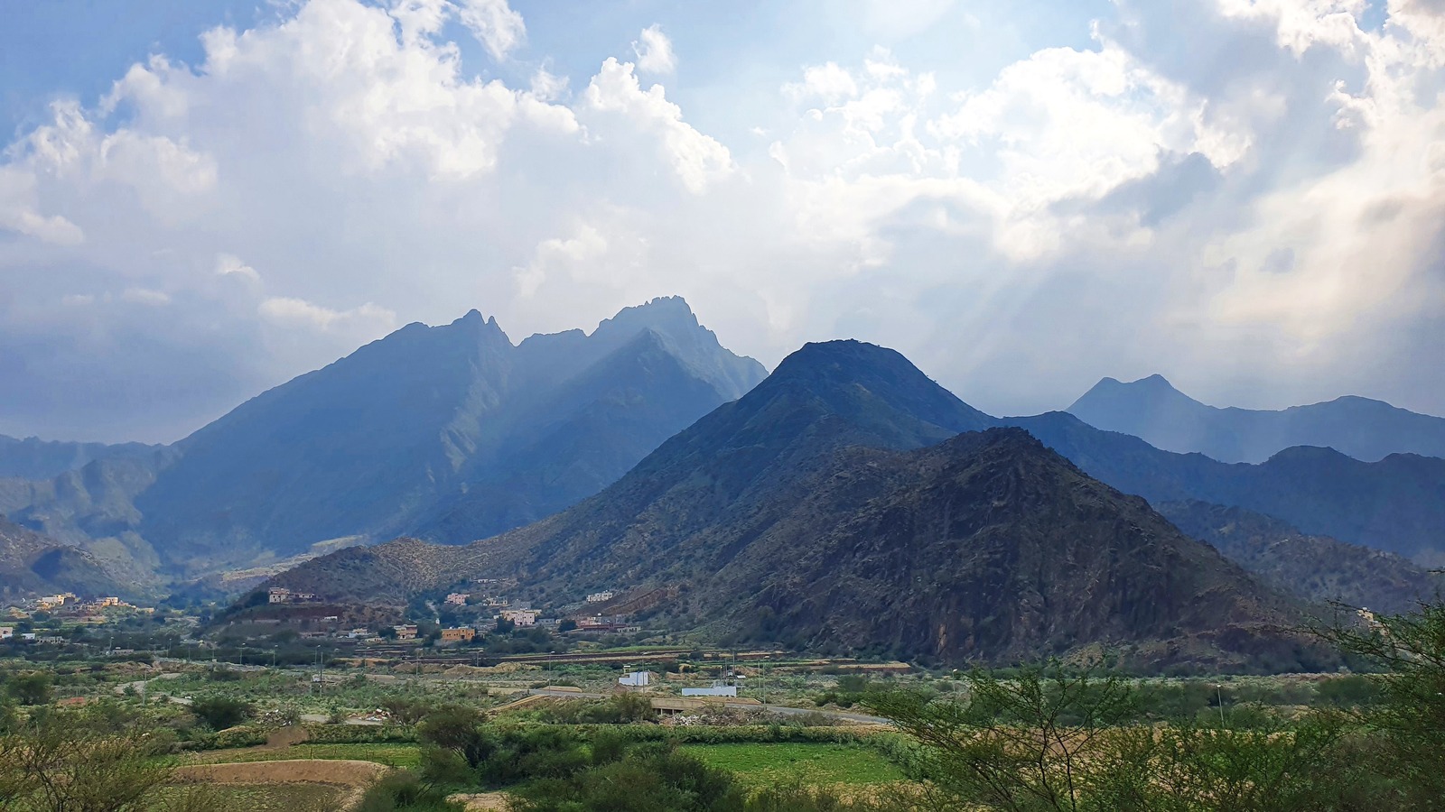 Sarawat Mountains in the Baha region of Saudi Arabia