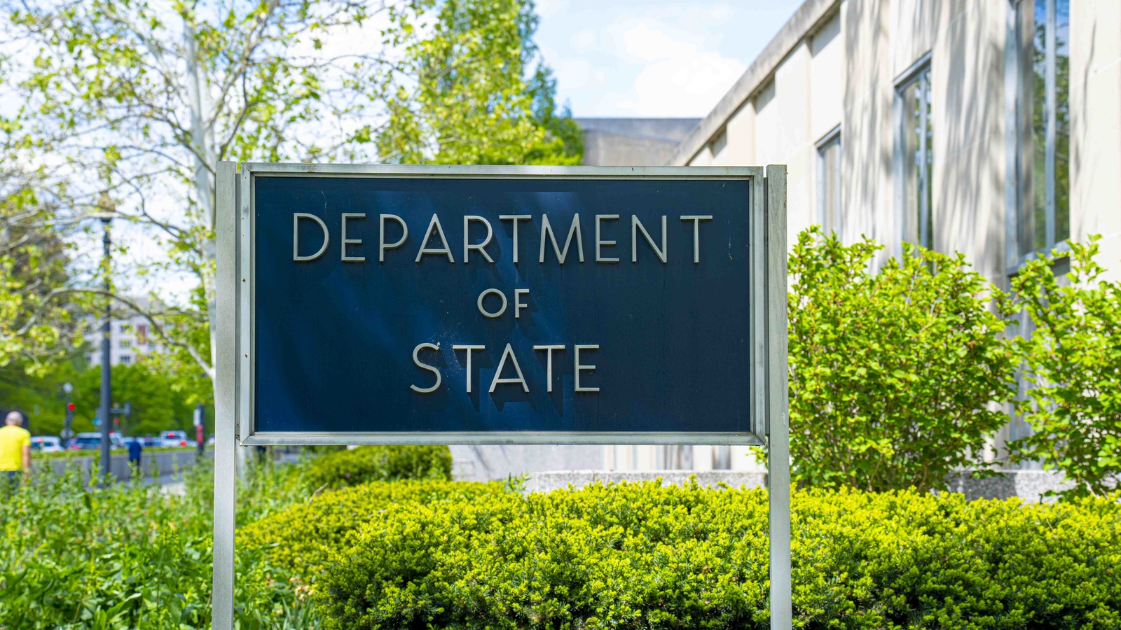 Exterior of the U.S. Department of State Harry S. Truman Building in Washington, D.C.