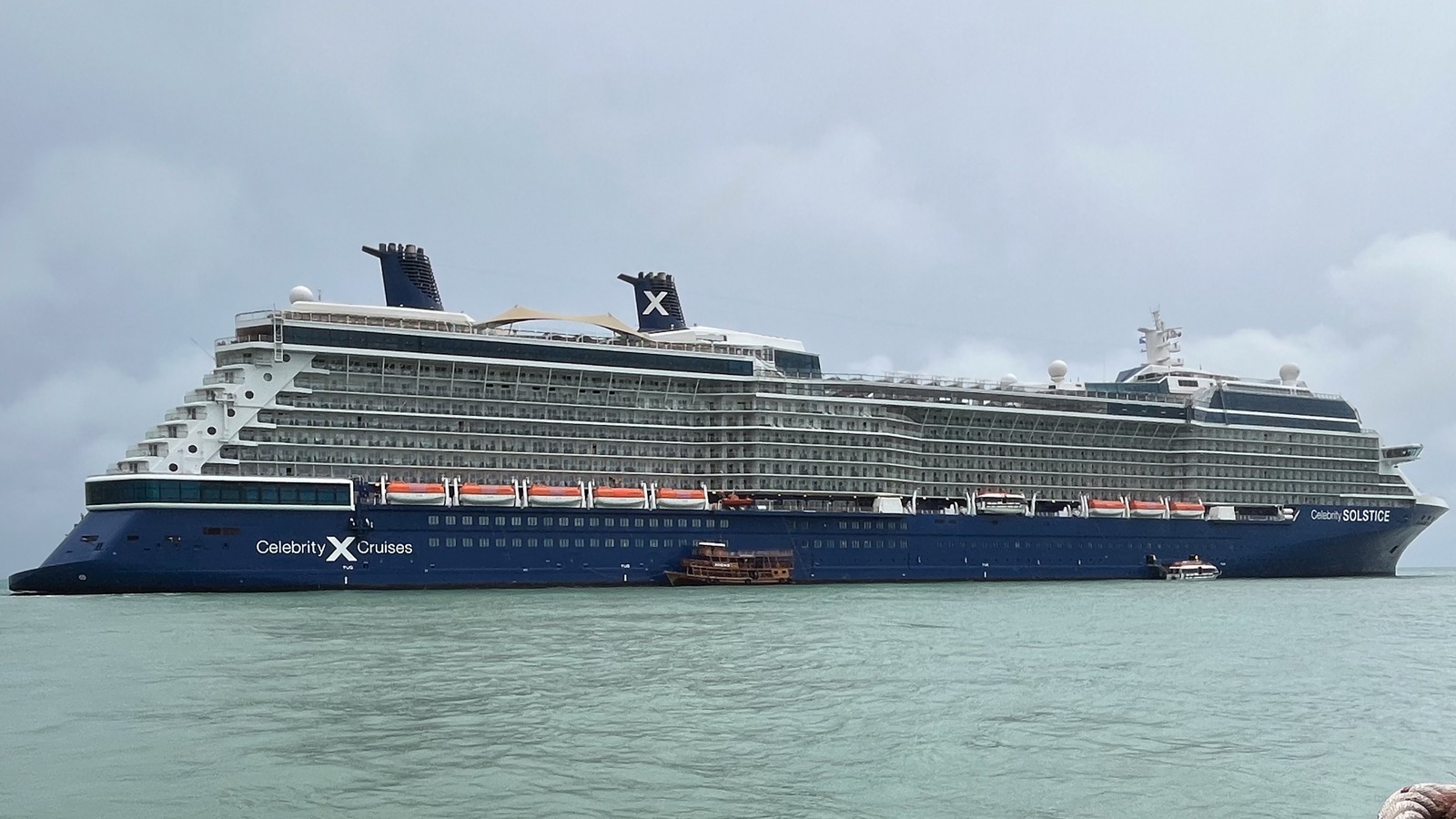 Celebrity Solstice at sea in November 2024
