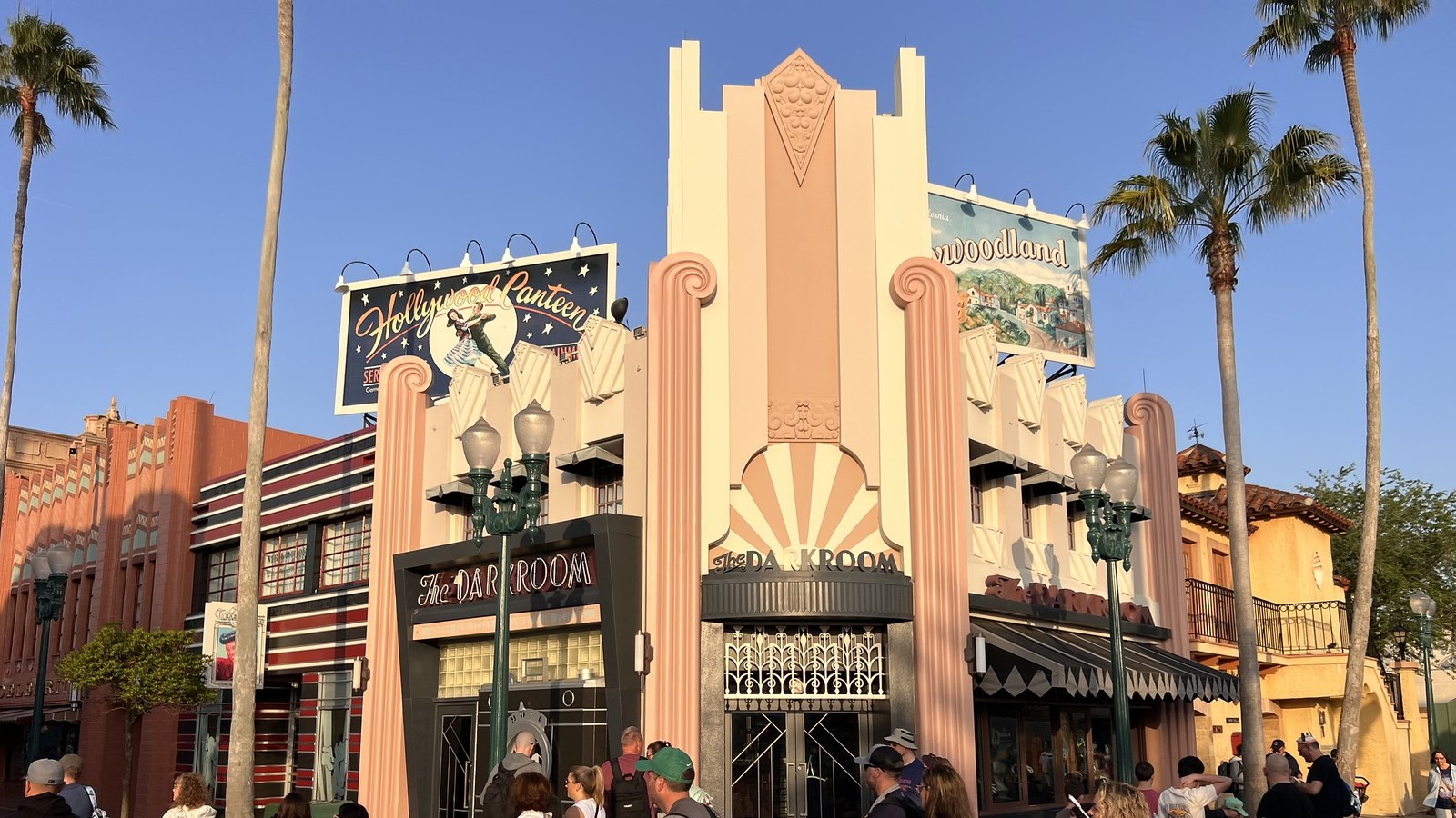 The Darkroom shop facade on Hollywood Boulevard at Disney’s Hollywood Studios