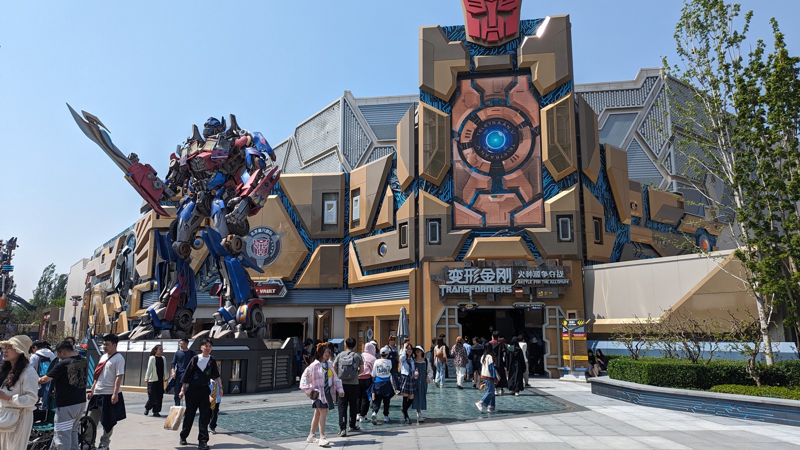 Transformers Metrobase at Universal Studios Beijing