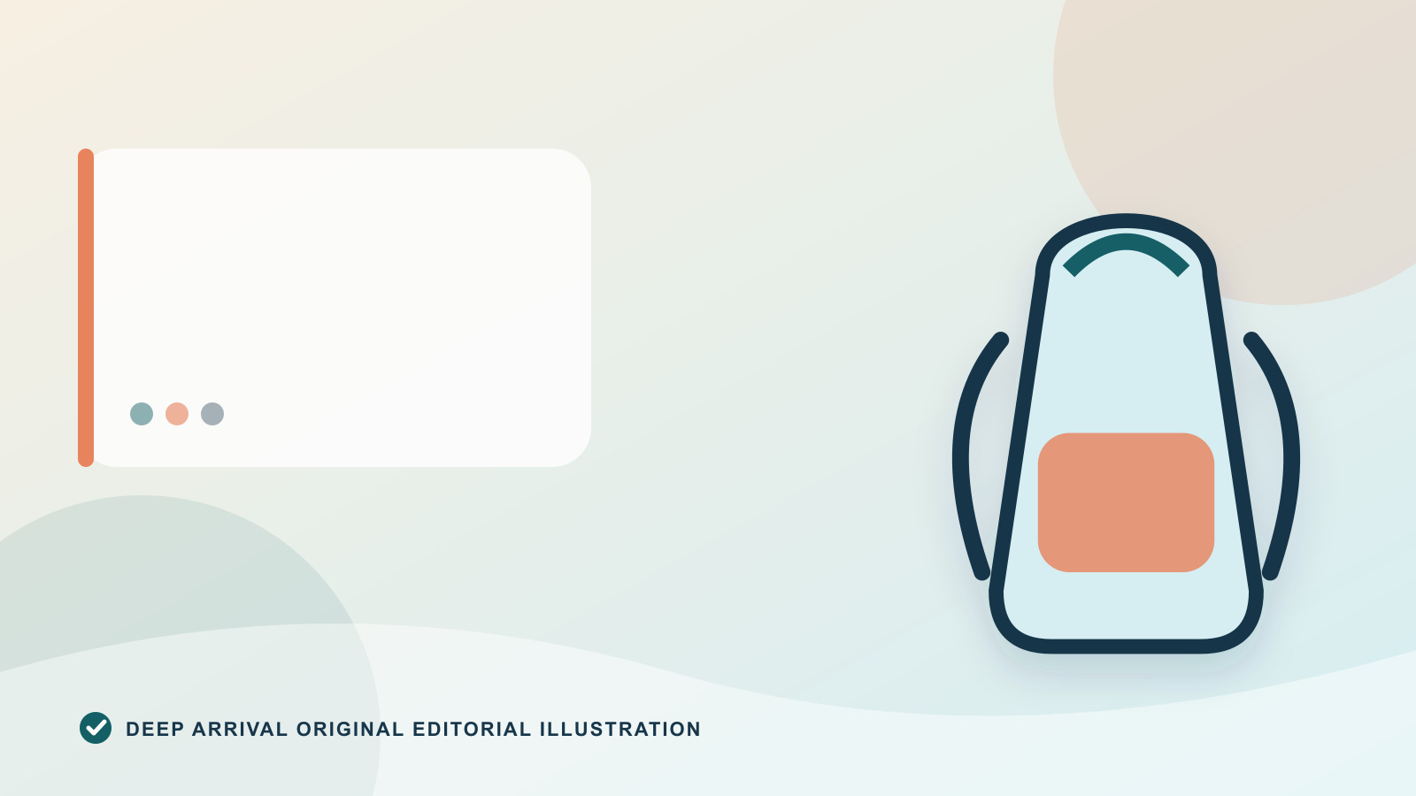 Original editorial illustration for Daypack vs Backpack: Choose by Load and Trip