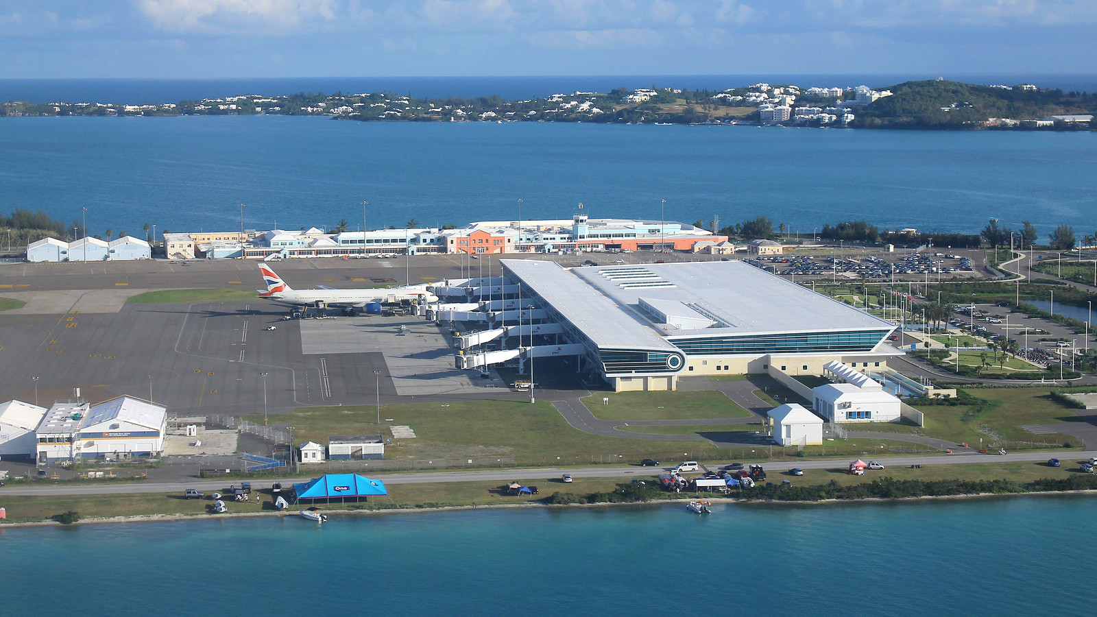 L. F. Wade International Airport terminal in Bermuda