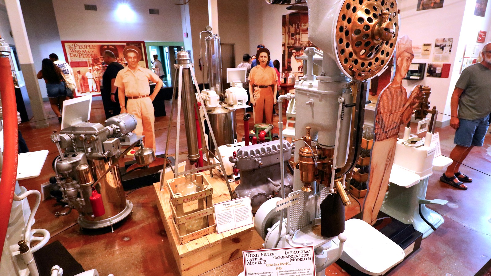 Historic Dr Pepper Museum building in Waco