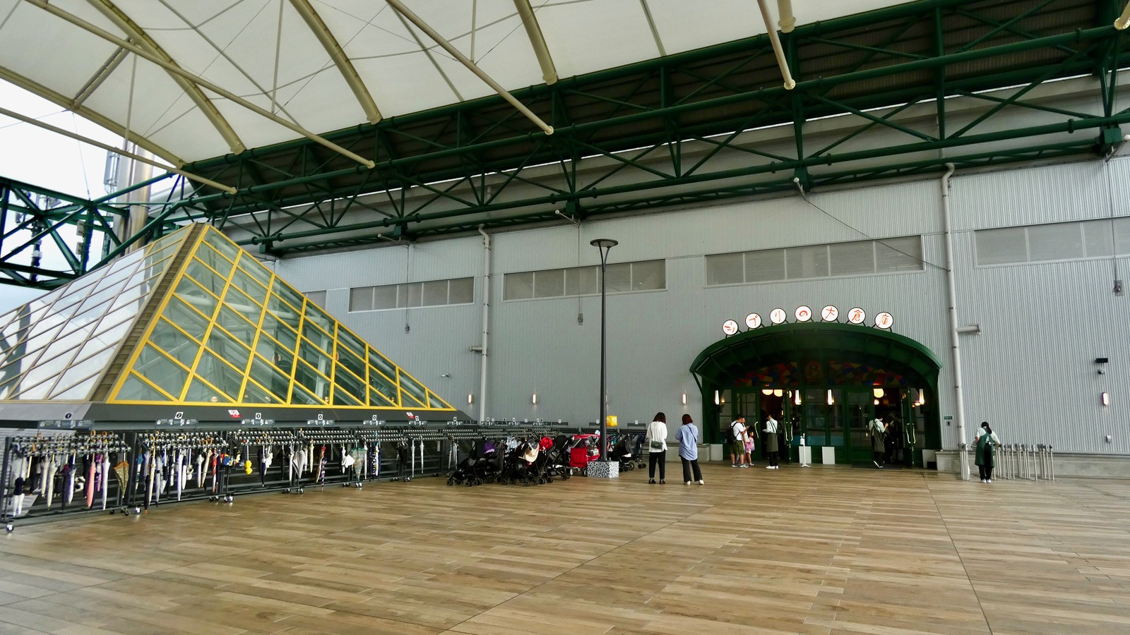 Entrance to Ghibli Park's Grand Warehouse
