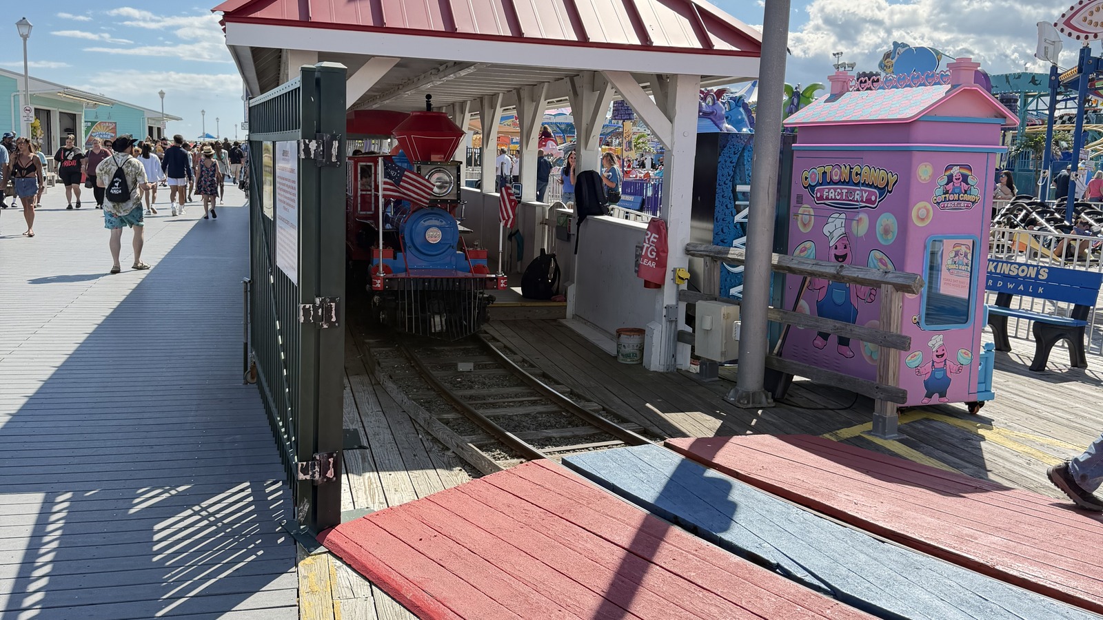 Jenkinson's Train station and boardwalk track