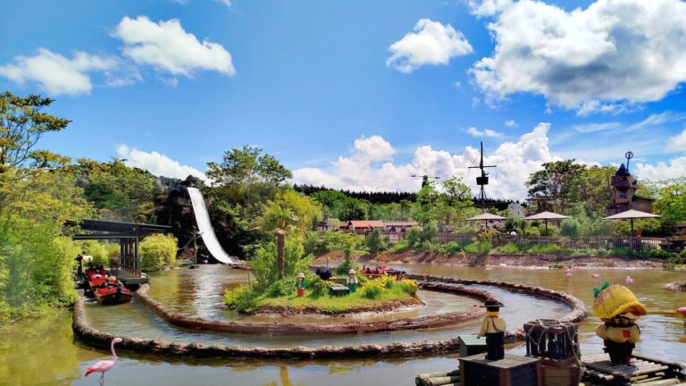 Jungle X-pedition water ride in ADVENTURE LAND at LEGOLAND Deutschland