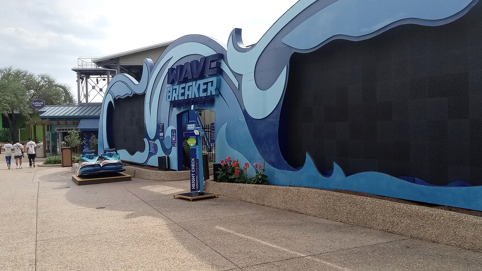 SeaWorld San Antonio attraction and park landscape