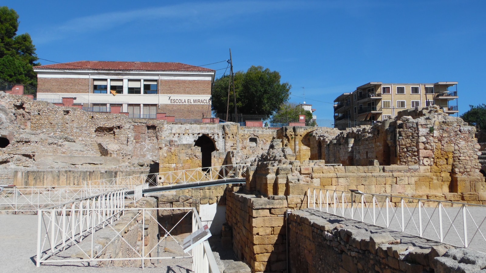 Archaeological Ensemble of Tarraco in Tarragona visitor-level historic detail