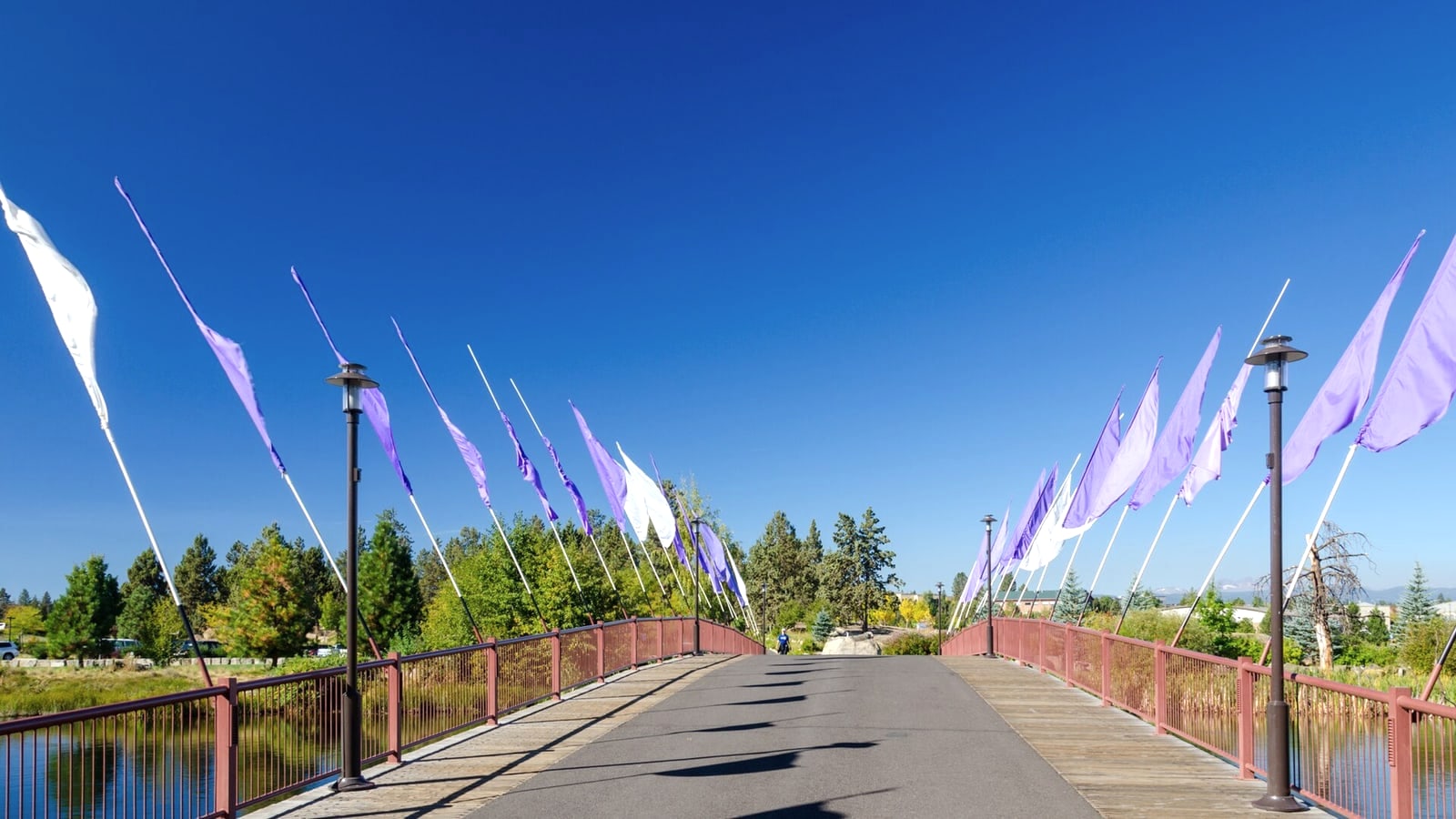 Old Mill District in Bend, Oregon
