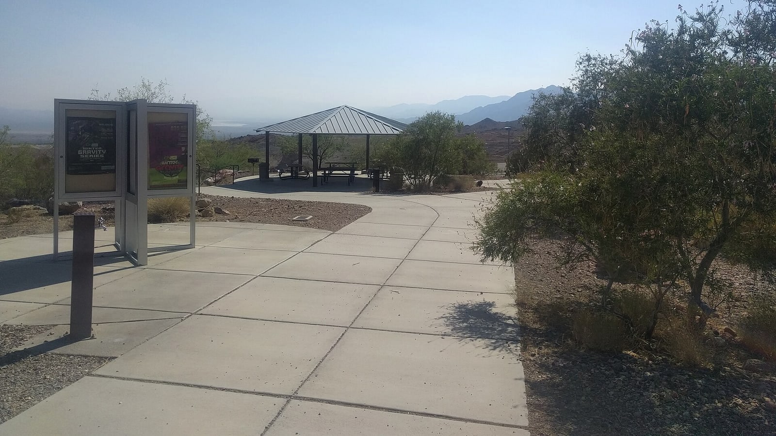 River Mountains Loop Trail rest area at Bootleg Canyon, a ranked stop in this local guide