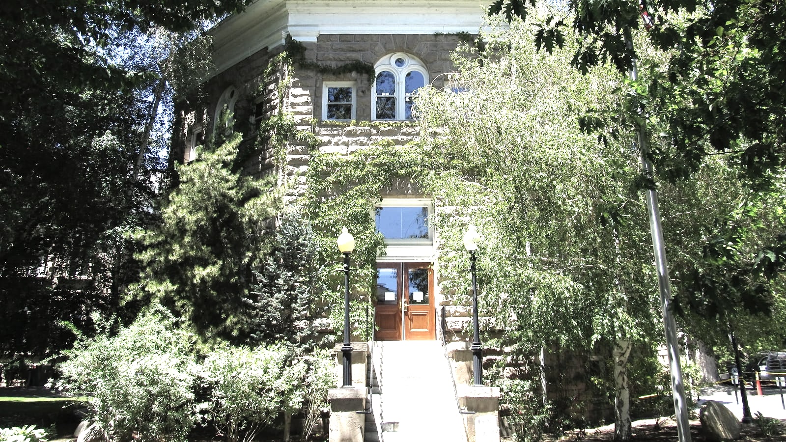 Nevada State Capitol in the historic center of Carson City