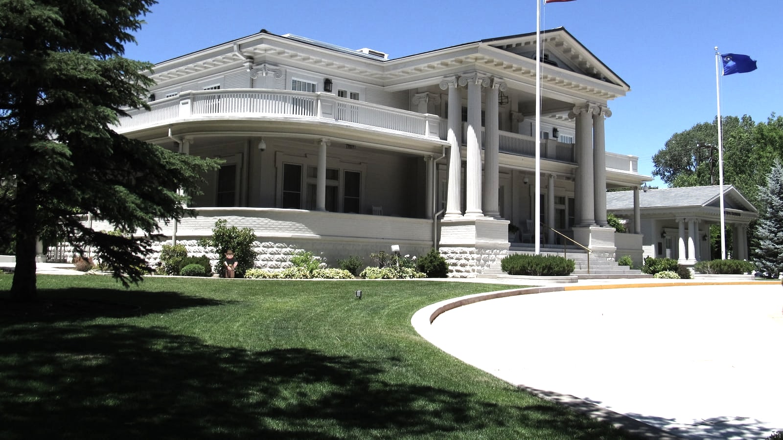 Historic house along the Kit Carson Trail in Carson City
