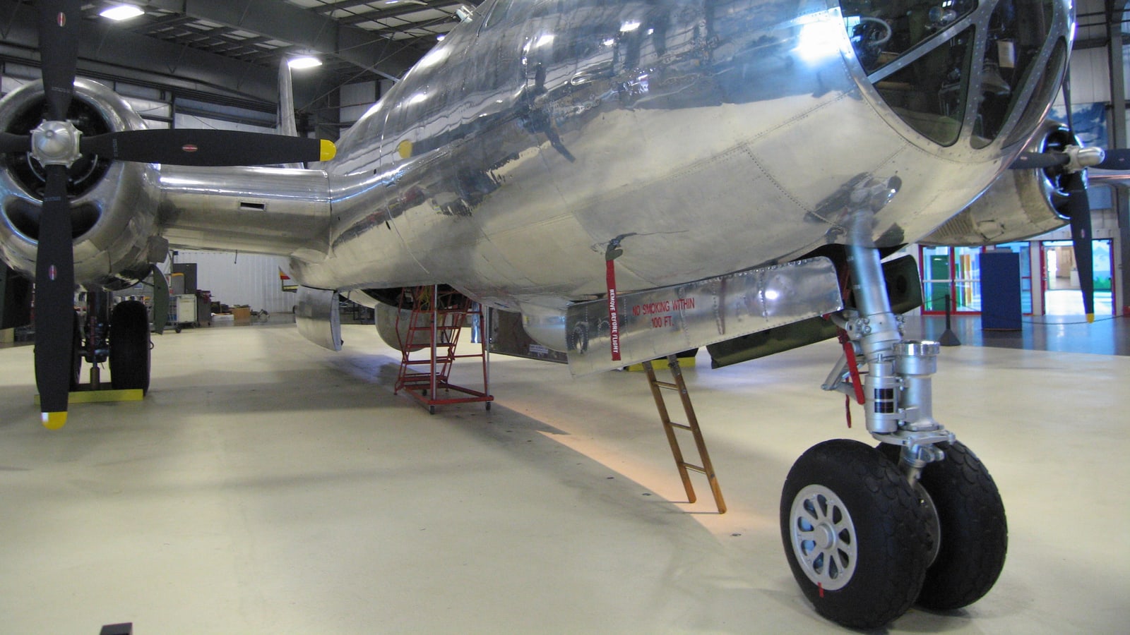 Historic aircraft at New England Air Museum