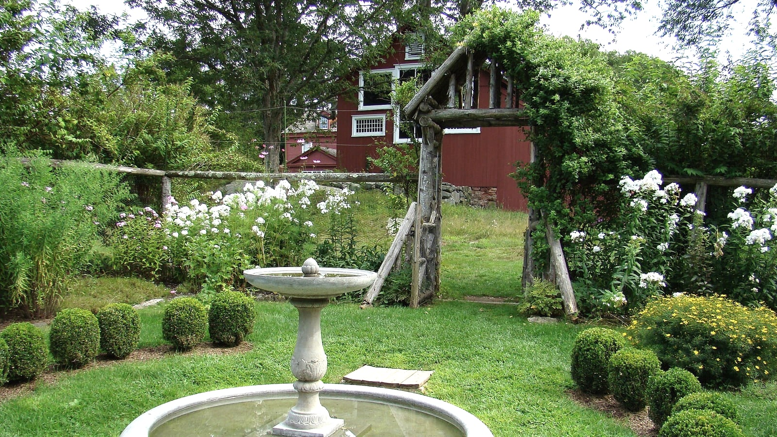 Historic studio and landscape at Weir Farm