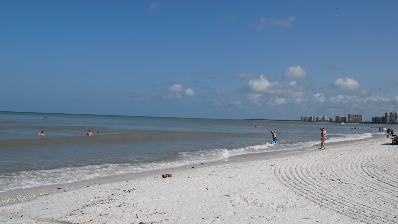 South Marco Beach Gulf shoreline near Marco Island