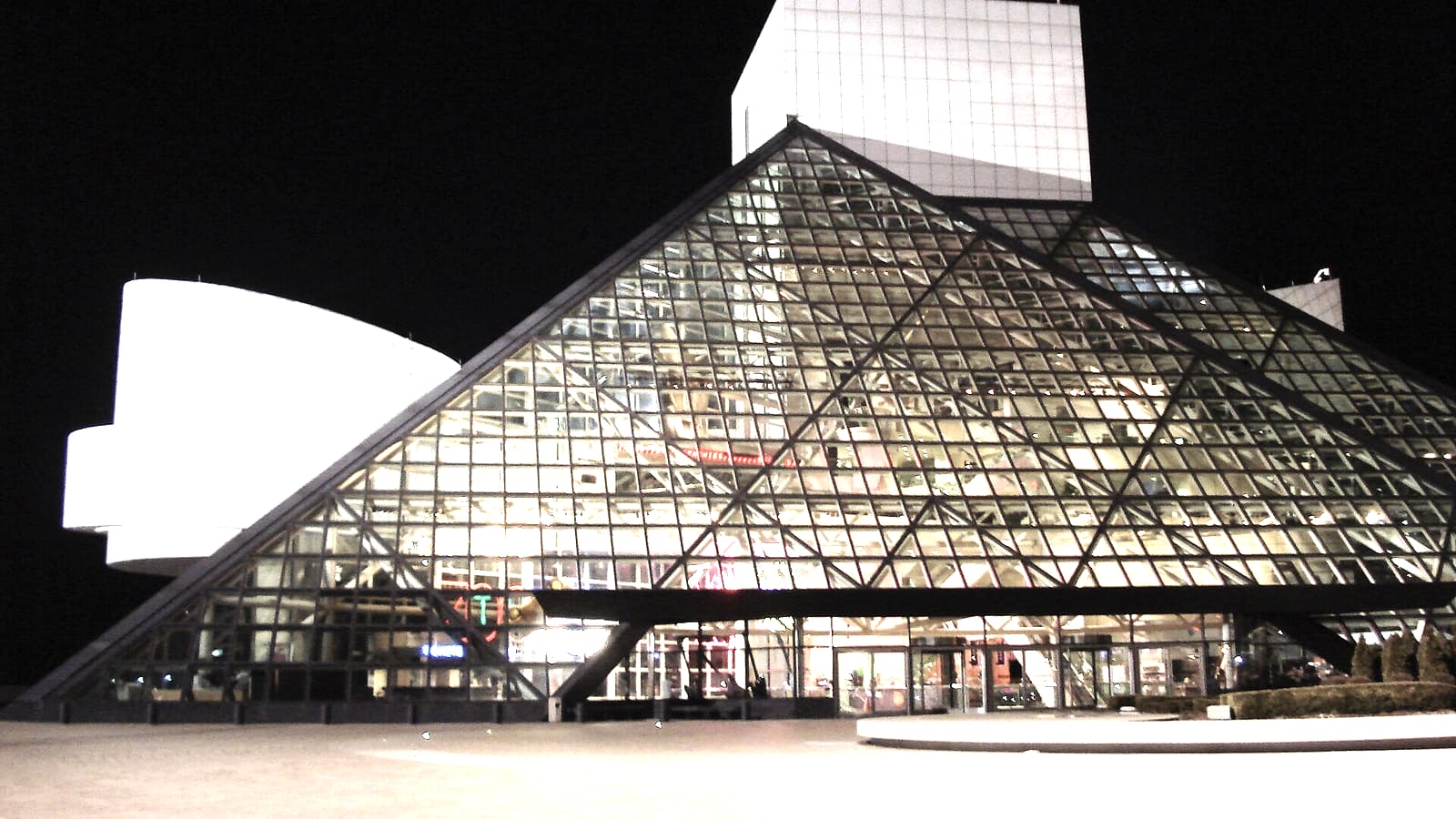 Rock and Roll Hall of Fame in Cleveland Ohio