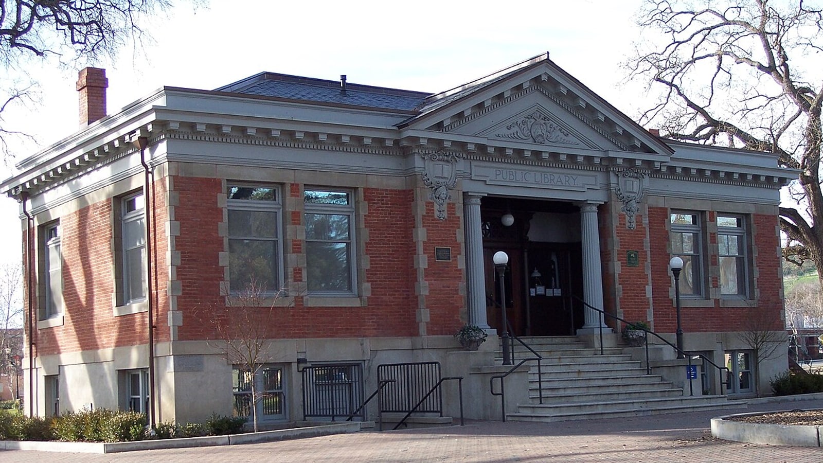 Historic Carnegie Library in Downtown Paso Robles